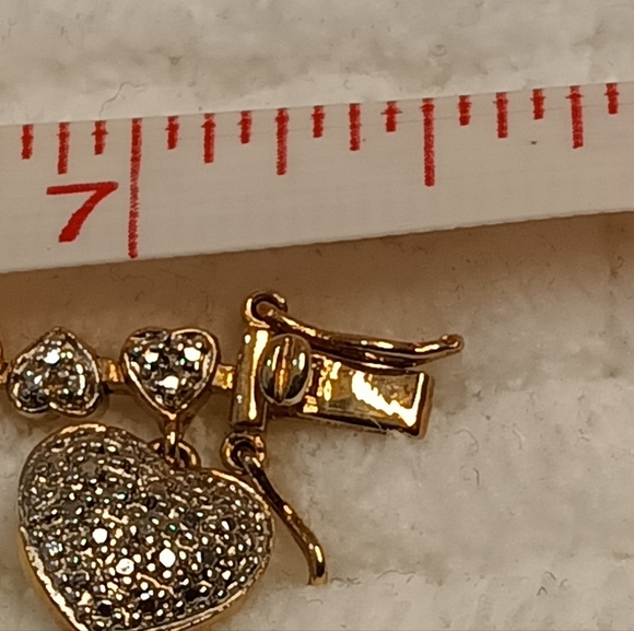 HEART DIAMOND BRACELET - Picture 10 of 11